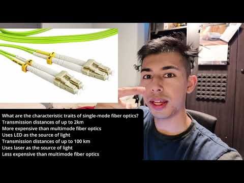 Single-Mode Fiber Optics: Long-Haul, High-Performance Connectivity | Comptia A+ study