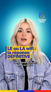 1.1M views · 516 reactions | "Désolée le Duc mais ça va partir en clash, parce que non, on ne dit pas la Wi-Fi mais le Wi-Fi" Athéna Sol, agrégée de lettres et créatrice de contenu, tranche en racontant des fun facts sur les mots  Son livre "Parle ou crève" aux éditions First est disponible dans toutes les librairies. | Konbini news | Facebook