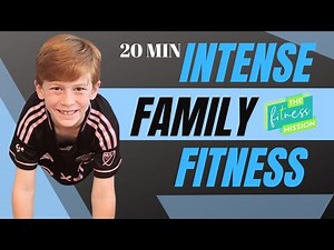 Kid Friendly HIIT Workout [ages 5+] | Cardio Exercises For Kids - Intense Fun Family Fitness!