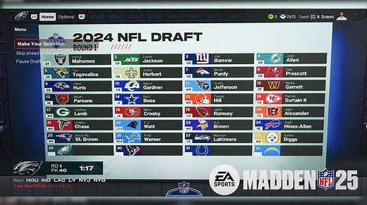 How to do a Fantasy Draft in Madden 25