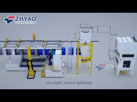 Powder Coating vs Traditional Powder Coating - Powder Recovery Comparison