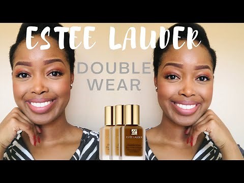 Estee Lauder Double Wear Foundation: Amber Honey vs. Sandalwood | TSHEGO MAKOE