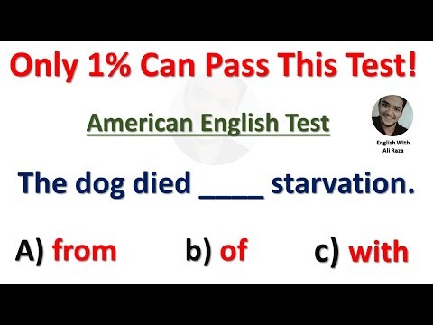 ⚡American English Grammar Quiz 2025 — Only 1% Can Pass This Advanced US English Test
