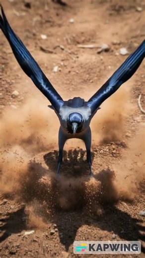 Crow’s Body Cleaning #animalfacts #facts #shorts