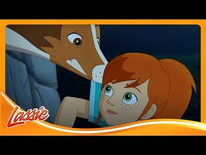 🌲 Dog Lost in the Wilderness! | The New Adventures of Lassie | Cartoons For Kids