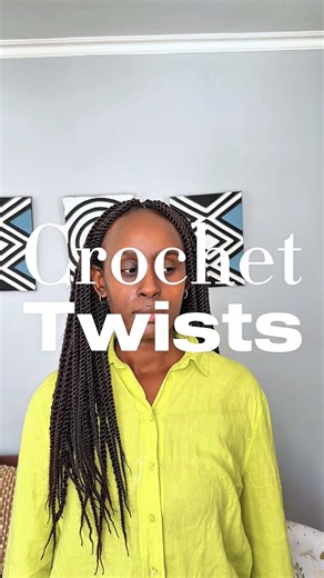Crochet mambo twists. A faster, fuller alternative to single twists 🌟 Would you try this style? #MamboTwists #CrochetTwist #CrochetBraids #LondonBraid #Braids