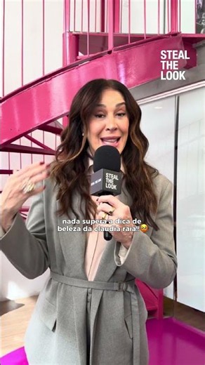 Claudia Raia's beauty tip? Being happy!!! 🌟