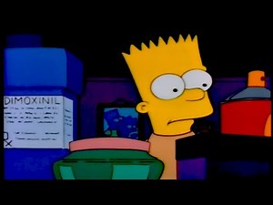 The Simpsons: Bart Steals Homer's Baldness Cure