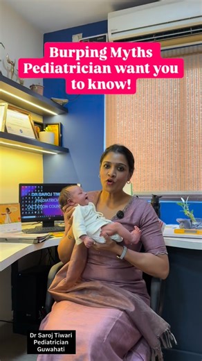 When should you start burping your baby? How long should you try? When can you stop? And what if the burp just doesn’t come? Burping isn’t about force or noise — it’s about comfort and cues. Start from day 1 after feeds, try gently for a few minutes, and remember… a calm baby matters more than a loud burp. As babies grow, many learn to self-regulate and burping becomes less necessary. If no burp comes but your baby is relaxed, sleeping, and feeding well — that’s perfectly okay. Gentle hands. Upr