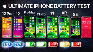 Test de batterie: iPhone 12 et iPhone 12 Pro vs iPhone 11 et iPhone 11 Pro