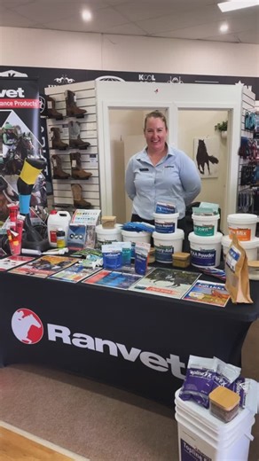 Emma from Ranvet is here today giving away free samples and providing helpful insight into all things horse health 💕✨ Pop in and say hi for some little gifts and a chat 🥰 | Horseland Ballarat