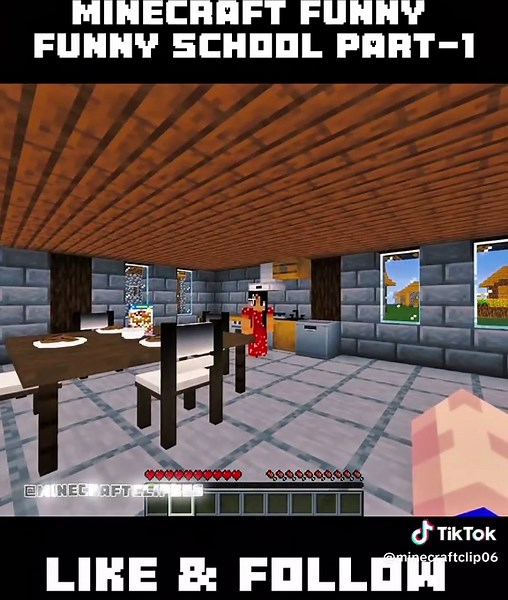 Funny School Life Moments in Minecraft
