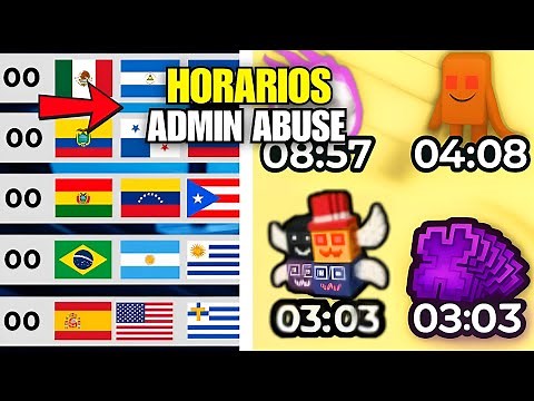 ¿HOY MEGA ADMIN ABUSE SECRETO? HORARIOS 😱 Roba un Brainrot