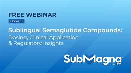 Sublingual Semaglutide Compounds — Dosing, Clinical Application & Regulatory...