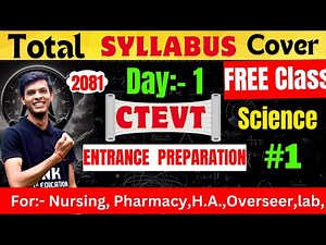 ctevt entrance preparation science | ctevt entrance model question | CTEVT Entrance classes 2081