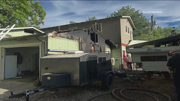 North Boise house fire displaces family, several pets