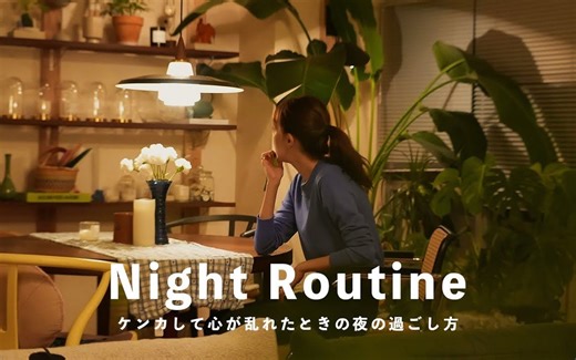 【Night Routine】与丈夫闹矛盾的一个夜晚 | 让自己的心平静下来 | 24点前入眠 |@ miku / 未来