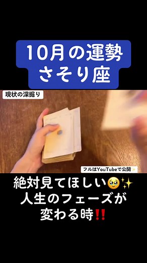 #タロット #タロット占い #12星座 #運勢 #占い #蠍座 #さそり座 #下半期の運勢 #10月の運勢 #2024年の運勢 #星座占い