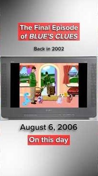 Blue's Clues Ended