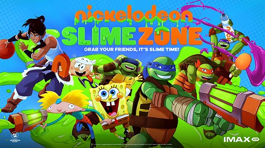 Nickelodeon’s SlimeZone multi-player VR experience comes to IMAX Centers