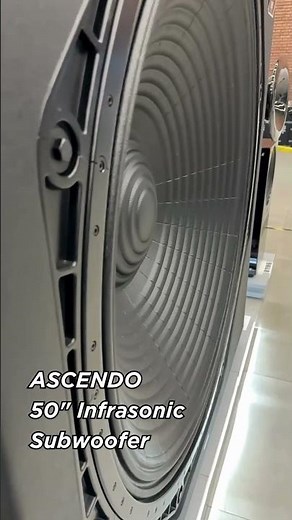 ASCENDO 50 inch Infrasonic Subwoofer #shorts #bass #subwoofer #hometheater #infrasonic #speakers
