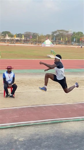 University games triple jump #jump #olympicsport #shorts #athlete #games