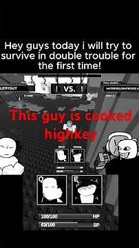 Winning Double Trouble (as survivor) - Die of Death | #dieofdeath #roblox #lastmanstanding