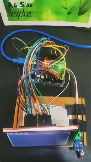 # 📊🔥 IR Sensor Live Graph on 3.5” TFT LCD | Arduino UNO Object Counter System | Future Tech01 🚀