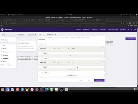 Experimental: Assigning categories to segment in Matomo