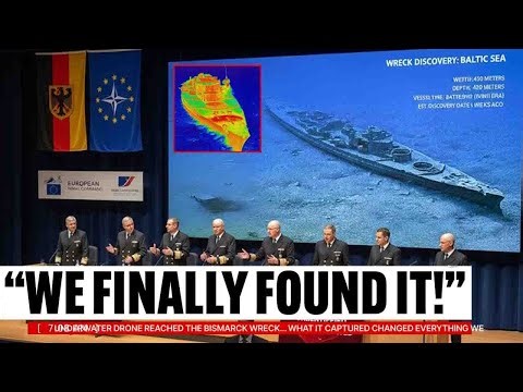 Underwater Drone Reached the Bismarck Wreck… What It Captured Changed Everything We Know