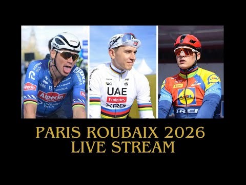 Paris Roubaix 2026 Live Stream ft. Pogacar, MVDP, WVA