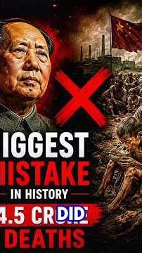 China's Deadliest Famine: The 1958 Tragedy That Killed Millions 😱