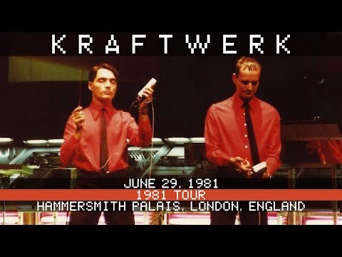 Kraftwerk Live 6/29/1981 Hammersmith Palais London