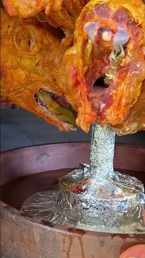 Goat Heads Roasted in the Oven! A Delicious Recipe by a Hermit from Azerbaijan