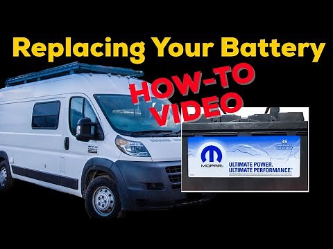 "Citroen Jumper / Peugeot Boxer / Fiat Ducato/ Promaster- How To Change Your Battery