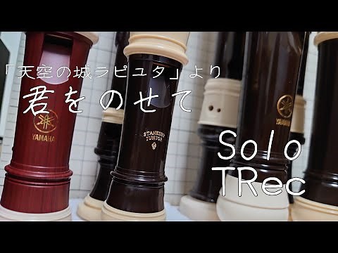 【テナーリコーダー】君をのせて