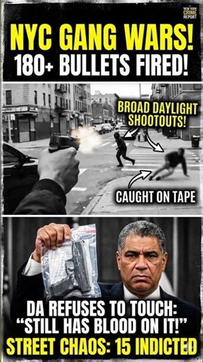 INSANE FOOTAGE: Over 180 Bullets Fly in Brazen NYC Gang Wars | Brooklyn Gang Bust