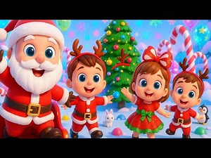 Jingle Bells | Merry Christmas Medley!🎄| Kids Christmas Sing Along | Kinderfun - Nursery Rhymes