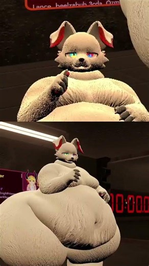 Why do you even have that? #VRChat #Furry #Fat #WeightGain #Expasion #Obese