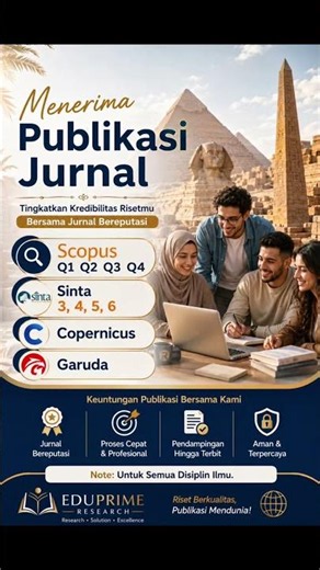Publikasi Jurnal Scopus Sinta Copernicus Garuda #jurnal#scopus#sinta#copernicus#garuda