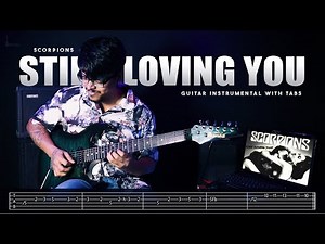 Scorpions - Still Loving You Guitar Instrumental Lesson With Guitar Tab