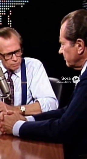Larry King Confronts Nixon - Mr President did you do it?
