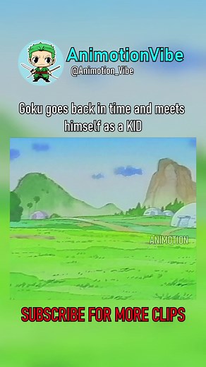 Goku Meets His Younger Self in a Time Travel Adventure