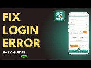 How To Fix IDBI Bank Login Error !