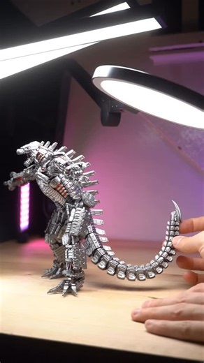 Jared Middleton on Instagram: "This thing is crazy 🔥 🚹Figure: SHMonsterarts Mechagodzilla 🛄From: @entearth #godzilla #kaiju #unboxing"