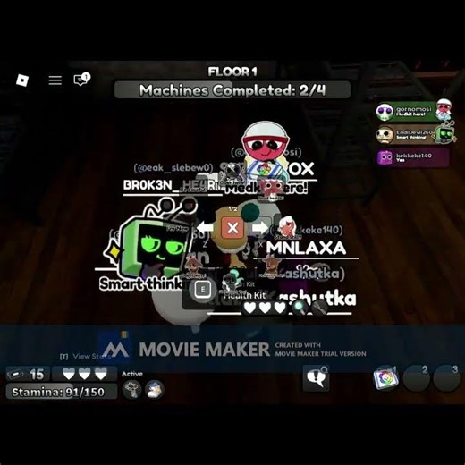 So, thinking about who should take the medkit? ME OF COURSE! #roblox #dandysworld