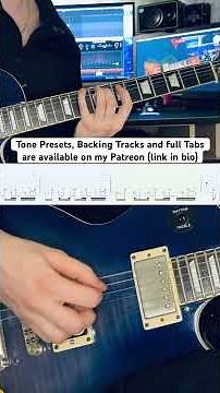 Papa Roach - Between Angels And Insects (slow-tempo tutorial) #guitar