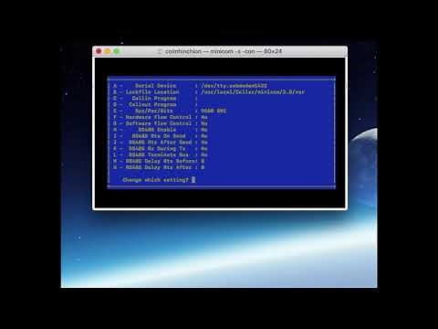 How to install minicom on mac and connect to mbed
