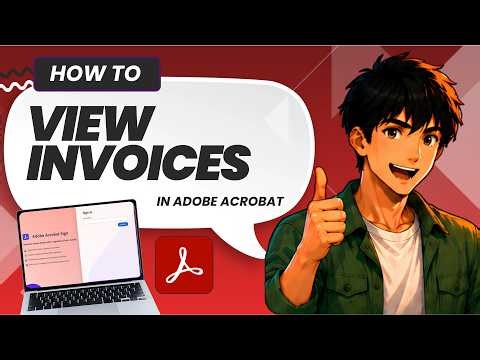 How To View Invoices In Adobe Acrobat (Easy Guide)
