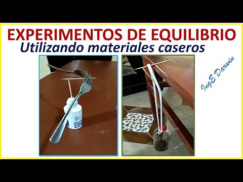 Two simple balance experiments or projects to do at home